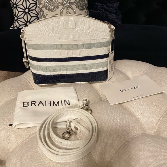✨SOLD✨SALE✨BRAHMIN NWT! RARE MELBOURNE LEATHER BAG - Picture 7 of 14